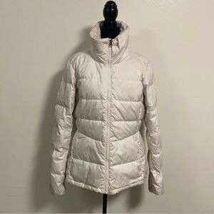 The North Face Parka Women's size large White 600 Down Puffer Parka Jacket